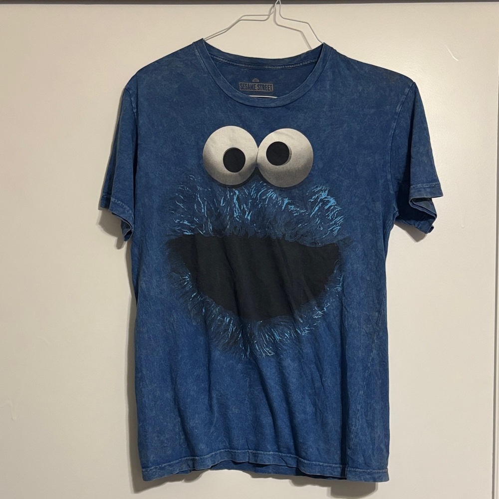 Sesame Street Blue Graphic Tee